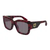 Gucci Dark Violet Butterfly Ladies Sunglasses Gg1861s 004 53