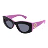 Gucci Grey Cat Eye Ladies Sunglasses Gg1843s 005 53 In Pink