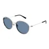 Gucci Round-frame Sunglasses In Metallic