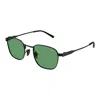 Gucci Sunglasses Men Black In Black