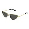 Gucci Grey Cat Eye Ladies Sunglasses Gg1879s 001 57 In Gold