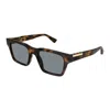 Gucci Eyewear Rectangular Frame Sunglasses In Multi