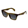 Gucci Eyewear Rectangular Frame Sunglasses In Brown