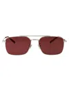 Gucci Rectangular-frame Sunglasses In Brown