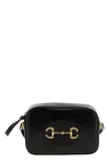 Gucci 1955 Horsebit Leather Camera Bag In Black