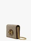 Gucci Horsebit 1955 Wallet With Chain In Neutral
