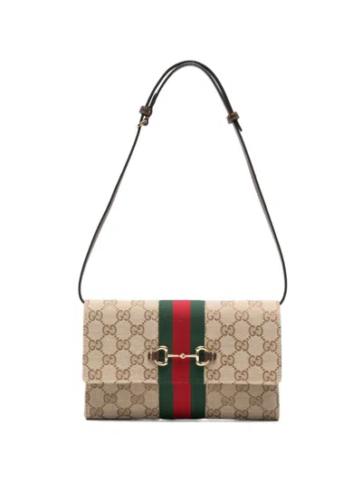 Gucci Horsebit Mini Bag In Sand
