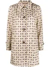 Gucci Horsebit Print Coat