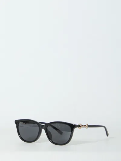 Gucci Horsebit Sunglasses In Black
