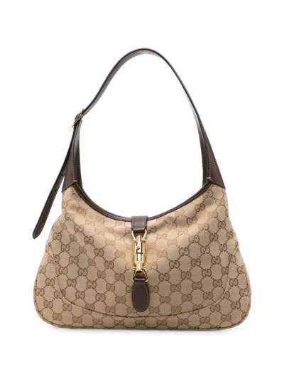 Gucci Jackie 1961 Medium Shoulder Bag In Beige