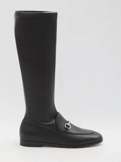 Gucci Jordaan Boots In Black