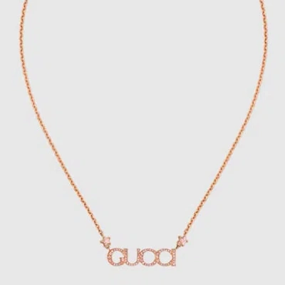 Gucci '' Letter Necklace In Undefined
