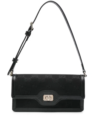 Gucci Luce Mini Shoulder Bag In Black