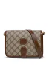 Gucci Man's Gg Supreme Fabric Crossbody Bag In Multicolor