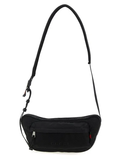 Gucci ' Nexus' Large Fanny Pack In Black