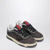 Gucci Re-web Black And Gray Sneaker Men In Multi