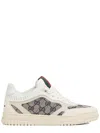 Gucci Reweb Gg Low-top Leather Sneakers In Multi