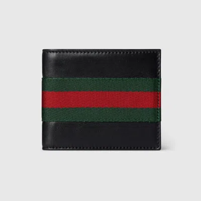 Gucci Signature Leather Wallet In Black