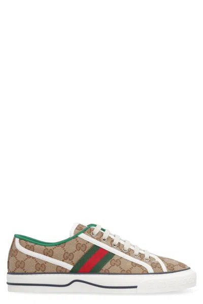 Gucci Brown Tennis 1977 Sneakers In Neutrals