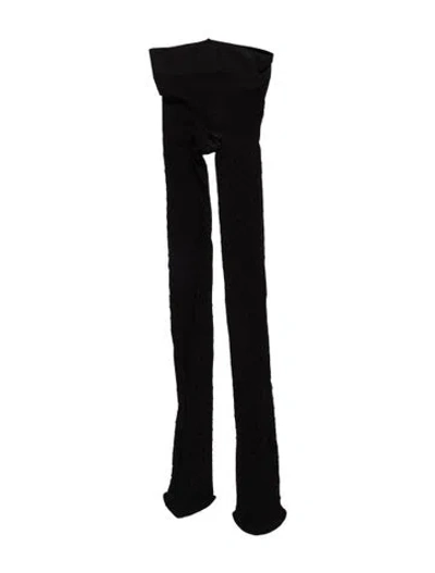 Pre-owned Gucci Tights W/tags W/tags In Black