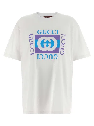 GUCCI GUCCI GUCCI VINTAGE LOGO T-SHIRT