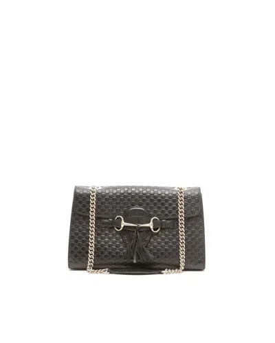 Gucci Ssima Horsebit Bag In Orange
