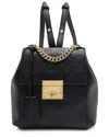 Gucci Ssima Leather Padlock Backpack (authentic Pre-loved)