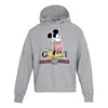 Gucci Guccl X Disney Mickey Mouse Printed Loose For Men Grey In Gray