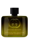 Gucci Guilty Absolu De Parfum Pour Homme In Transparent