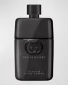 GUCCI GUILTY PARFUM FOR HIM 3 OZ.