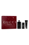 Gucci Guilty Pour Homme Eau De Parfum Set $213 Value In Transparent