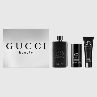Gucci Guilty Pour Homme Gift Set In White