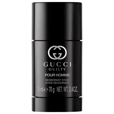 Gucci Guilty Stick Deodorant For Men 2.4 Oz/75 ml In Transparent
