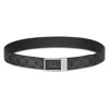 Gucci Reversible Belt With Rectangular Buckle In Black
