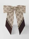 Gucci Gg Silk Jacquard Scrunchie