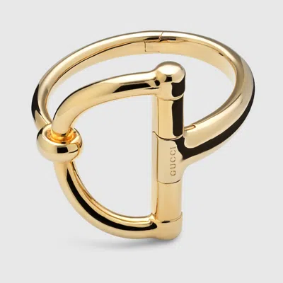 Gucci Half Horsebit Bracelet In Gold
