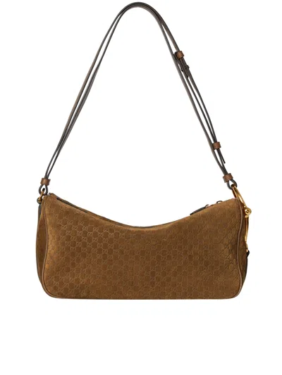 Gucci Half Horsebit In Brown