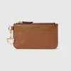 Gucci Half Horsebit Card Case In Brown