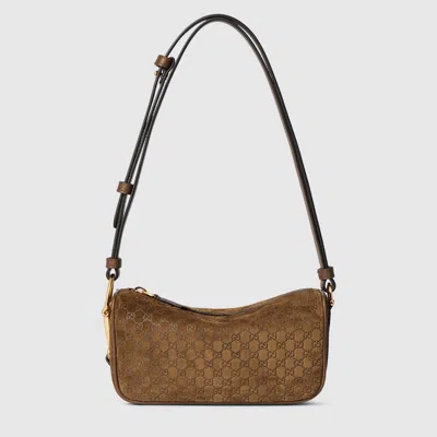 Gucci Half Horsebit Mini Bag In Brown
