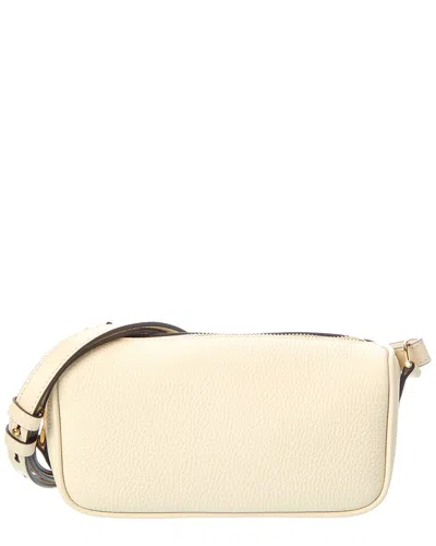 Gucci Half Horsebit Mini Leather Hobo Bag In Neutral
