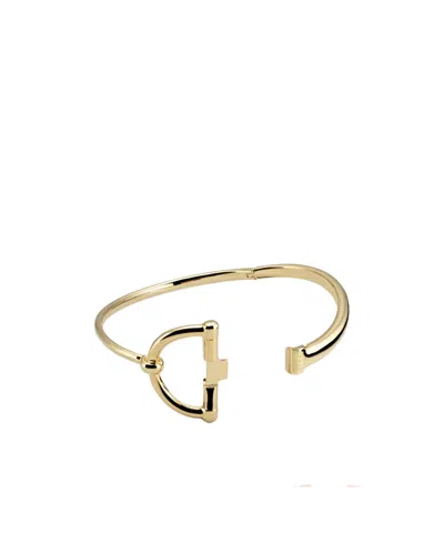 Gucci Half Horsebit Necklace In Gold