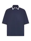 Gucci Half Sleeve Shirt In Blue
