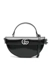 Gucci Women Halfmoon Leather Handbag