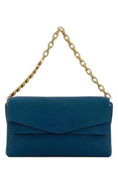 Gucci Handbag With Removable Shoulder Strap In Blue