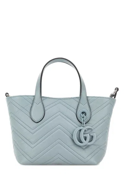 Gucci Handbag With Removable Shoulder Strap In Blue