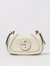 Gucci Handbag Woman White In Metallic