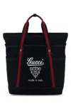Gucci Medium Printed Canvas Bag With Web