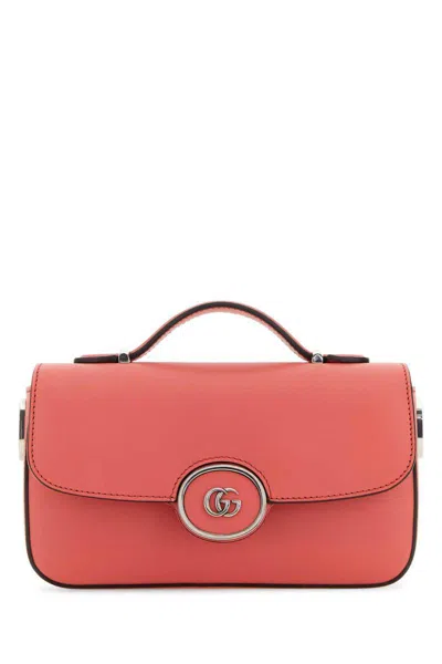 Gucci Mini Structured Handbag Top Handle In Pink