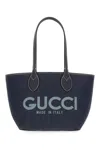 Gucci Women Denim Totissima Reversibile Shopping Bag