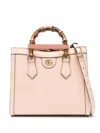 Gucci Women Diana Small Leather Handbag In Pink